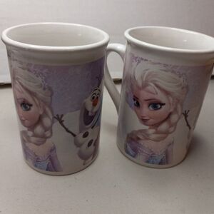 Disney Frozen Mugs 2014 Movies Cottagecore Grnadmacore
